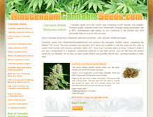 Tablet Screenshot of amsterdamcannabisseeds.com